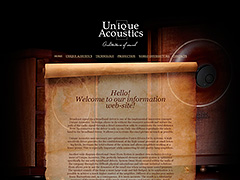 Сайт производителя уникальной Hi-End акустики